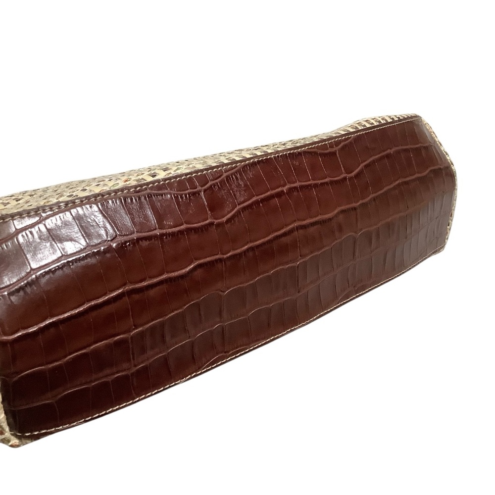 Liz Claiborne Natural Beauty Woven Leather Shoulder Bag - Picture 5 of 13
